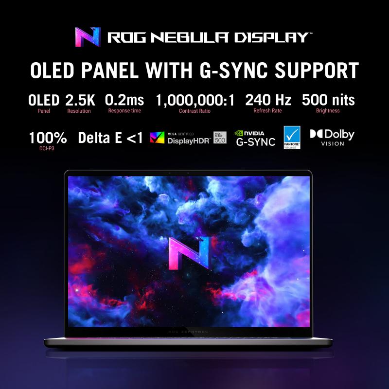 ASUS ROG Zephyrus G16 GU605CM-QR027W - Ultra 7 255H | 16 ASUS ROG Zephyrus G16 GU605CM-QR027W - Ultra 7 255H | 16