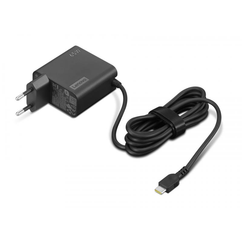 Lenovo 65W USB-C Wall Adapter- EU Lenovo 65W USB-C Wall Adapter- EU